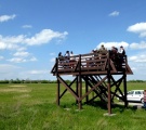 Lokalita obnovenej mokrade a lúky s výskytom sysľov v NP Fertő-Hanság